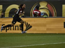 Estados Unidos tuvo un desafortunado debut en el certamen continental, pero luego ganó a Costa Rica por 4-0. AFP / O. Torres