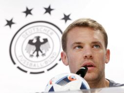 ''El ambiente en el equipo en el equipo es muy bueno'', señaló el arquero Manuel Neuer. AP / M. Probst