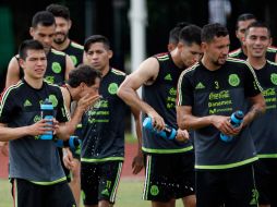 Los jugadores tuvieron entrenamiento la mañana de este sábado. EFE / J. Cárdenas