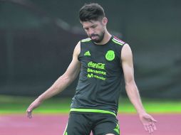 Oribe Peralta afirma que la Selección busca la corona en la Copa América Centenario, certamen en el que ya avanzó a Cuartos de Final. MEXSPORT /