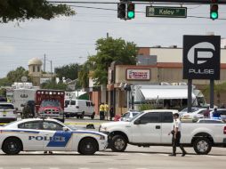 La policía de Orlando ha indicado que el suceso en el antro ''Pulse'' se coloca entre los cinco más mortales del país. EFE / C. Herrera