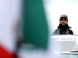 ''Checo'' Pérez ha sumado puntos en las últimas cuatro pruebas; se muestra confiado en seguir la racha. AFP / ARCHIVO