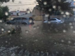 La zona de avenida Vallarta y Naciones Unidas fueron algunos de los puntos afectados. TWITTER / @andonicampoy