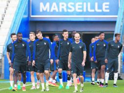 El entrenador Didier Deschamps expresó que la victoria pasada ante Rumania le da a Francia confianza para su juego ante Albania. EFE /