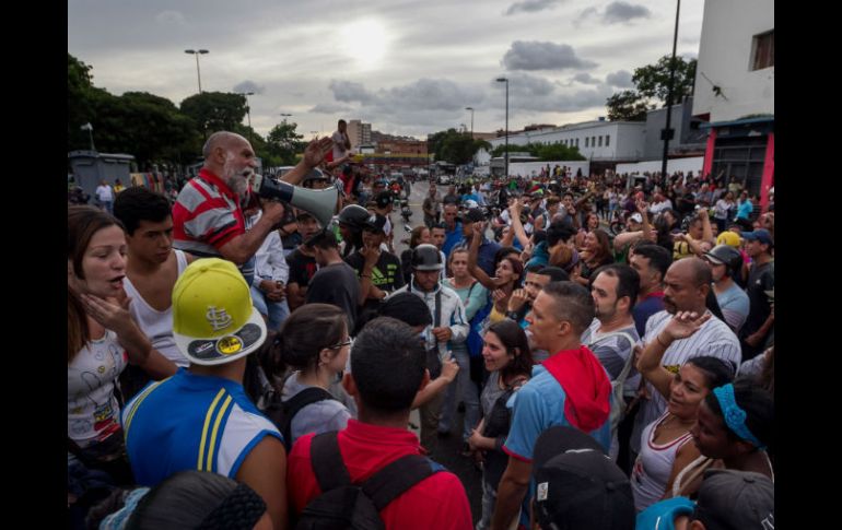 Diversos estados del país fueron foco de protestas a causa de la falta de alimentos. EFE / M. Gutiérrez