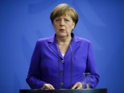 Merkel, quien ha mostrado rechazo a una ley que autorice el matrimonio homosexual, aboga por una sociedad tolerante. AP / M. Schreiber