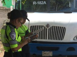 La Secretaría de Movilidad Jalisco inspecciona a las rutas 182 y 182-A  y encuentra deficiencias en el servicio. TWITTER / @MovilidadJal