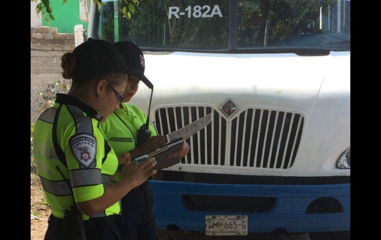 La Secretaría de Movilidad Jalisco inspecciona a las rutas 182 y 182-A  y encuentra deficiencias en el servicio. TWITTER / @MovilidadJal