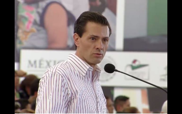 El Mandatario concluyó una reunión de trabajo donde celebró el proceso electoral del pasado 5 de junio. TWITTER / @EPN