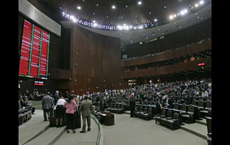 El presidente de la Cámara de Diputados clausuró el periodo extraordinario que inició el pasado lunes. SUN / ARCHIVO