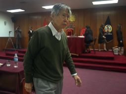 El traslado de Fujimori a centros de salud ha sido recurrente en los últimos tres años debido a su hipertensión arterial. AP / ARCHIVO