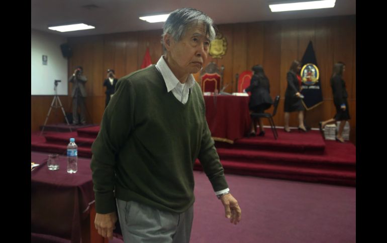 El traslado de Fujimori a centros de salud ha sido recurrente en los últimos tres años debido a su hipertensión arterial. AP / ARCHIVO