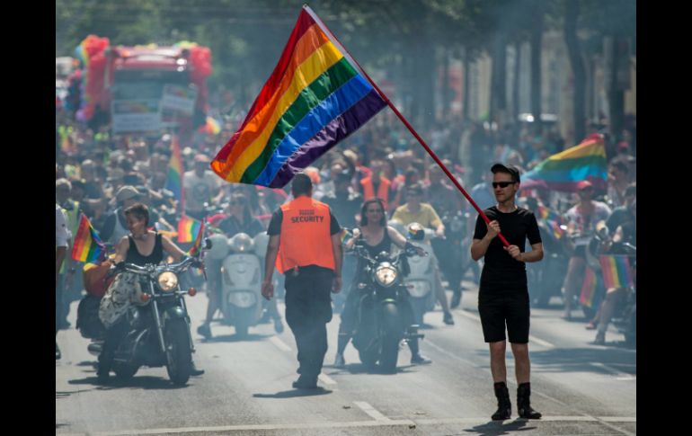 Jaime y Felipe se casaron en 2010 en la Ciudad de México, primera capital latinoamericana en aprobar el matrimonio homosexual. EFE / C. Bruna