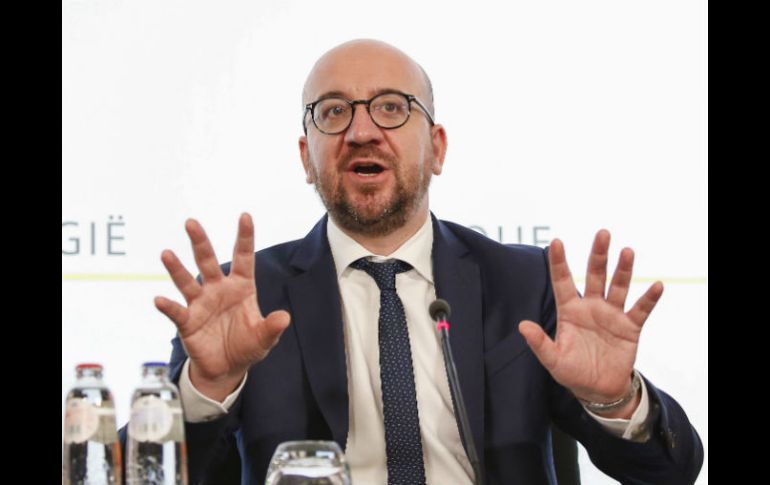 La policía reforzó la protección de personalidades belgas en caso de alguna amenaza, entre ellos al primer ministro Charles Michel. EFE / J. Warnand