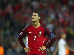 Ronaldo falló un penal ante Austria que pudo haberle dado la victoria a Portugal. EFE / M. Lopes