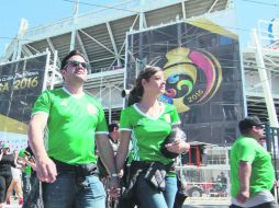 Los mexicanos fueron más en el Estadio Levi’s de Santa Clara. NTX /