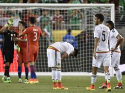 Chile propinó al Tricolor una goleada en el partido de cuartos de final de la Copa América Centenario. AFP / ARCHIVO