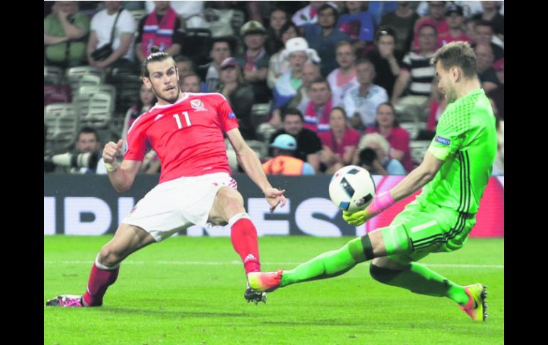 Gareth Bale (#11) se encargó de cerrar la cuenta para concretar la goleada de su Selección, Gales, sobre el combinado ruso. AP / ARCHIVO