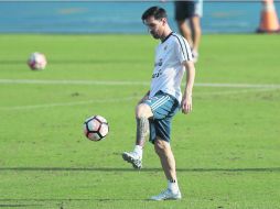 Messi. “No es fácil meter dos finales seguidas, y ahora estar nuevamente en una Semifinal”. EFE / ARCHIVO