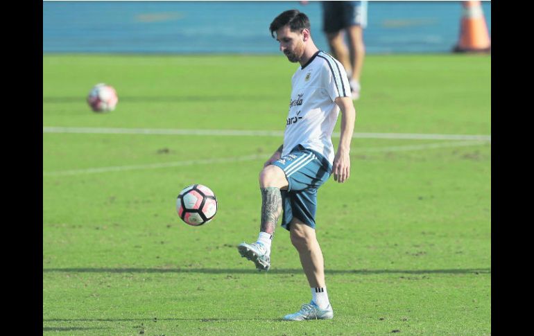 Messi. “No es fácil meter dos finales seguidas, y ahora estar nuevamente en una Semifinal”. EFE / ARCHIVO