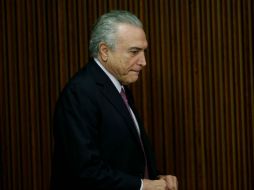 Michel Temer habría pedido financiación ilegal para una campaña en 2012. EFE / F. Bizerra