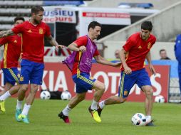 España llega clasificado a octavos de final a este que será su último partido de la primera fase. EFE / C. Blumberg