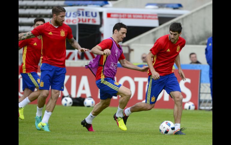 España llega clasificado a octavos de final a este que será su último partido de la primera fase. EFE / C. Blumberg