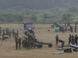 Las Fuerzas Armadas surcoreanas han elevado su nivel de alerta y observan de cerca los movimientos de Corea del Norte. AP / A. Young-joon