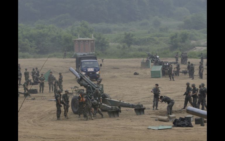 Las Fuerzas Armadas surcoreanas han elevado su nivel de alerta y observan de cerca los movimientos de Corea del Norte. AP / A. Young-joon