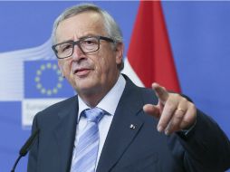 Jean-Claude Juncker habla sobre el 'Brexit' en una rueda de prensa con el jefe del gobierno austríaco Christian Kern. EFE / O. Hoslet