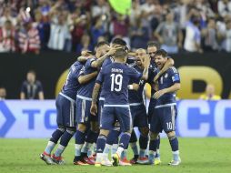 Argentina llega al partido más importante del torneo continental tras vencer en las seminifinales a EU, con marcador de 4-0. EFE / D. Fernández