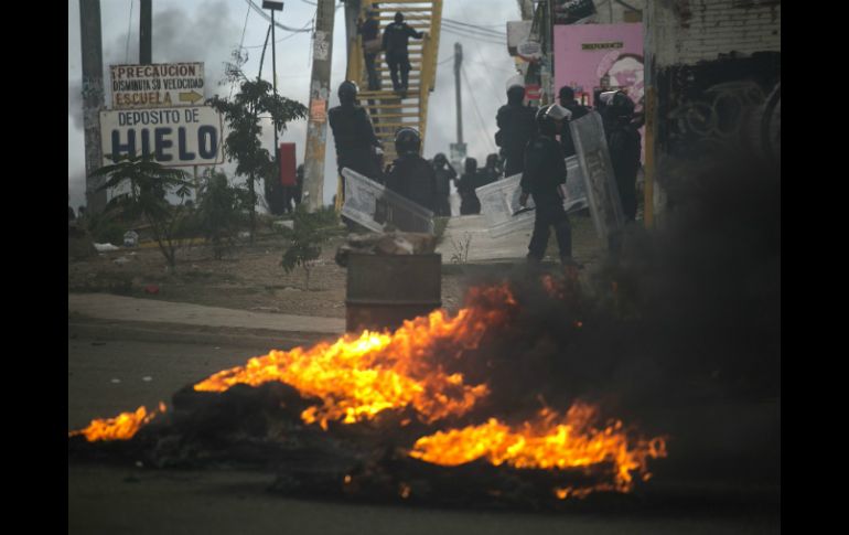 El pasado 19 de junio se registró un enfrentamiento entre fuerzas federales de seguridad y de Oaxaca. EFE / ARCHIVO