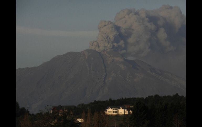 a última erupción del Calbuco fue el 22 de abril de 2015, cuando se produjeron graves daños a la agricultura. AP / ARCHIVO