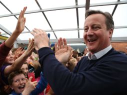 David Cameron, primer ministro de Reino Unido. AFP / G. Caddick