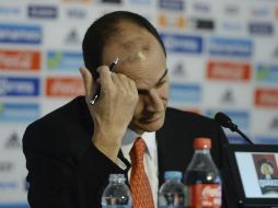 Guillermo Cantú, secretario general de la FMF, dio la cara para anunciar la continuidad de Osorio. MEXSPORT / A. Macías