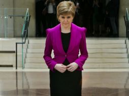 Nicola Sturgeon, jefa del gobierno regional, dijo que la opción de un segundo referéndum 'está sobre la mesa'. AP / ARCHIVO