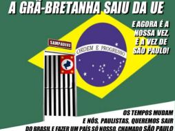 El movimiento ha difundido un mensaje en el que aboga por seguir los pasos de los británicos. ESPECIAL / saopaulolivre.org