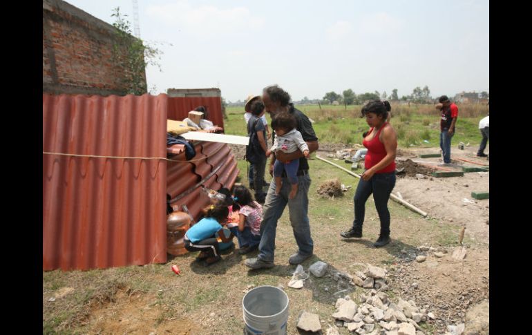 La organización actualmente construye 20 fincas en colonias marginadas. EL INFORMADOR / R. Tamayo