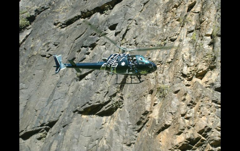 La aeronave fue supuestamente alcanzada por un proyectil de la organización rebelde. EL INFORMADOR / ARCHIVO