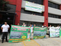 Agrupaciones de talleres protestan en contra de la instalación de verificentros. EL INFORMADOR / ARCHIVO