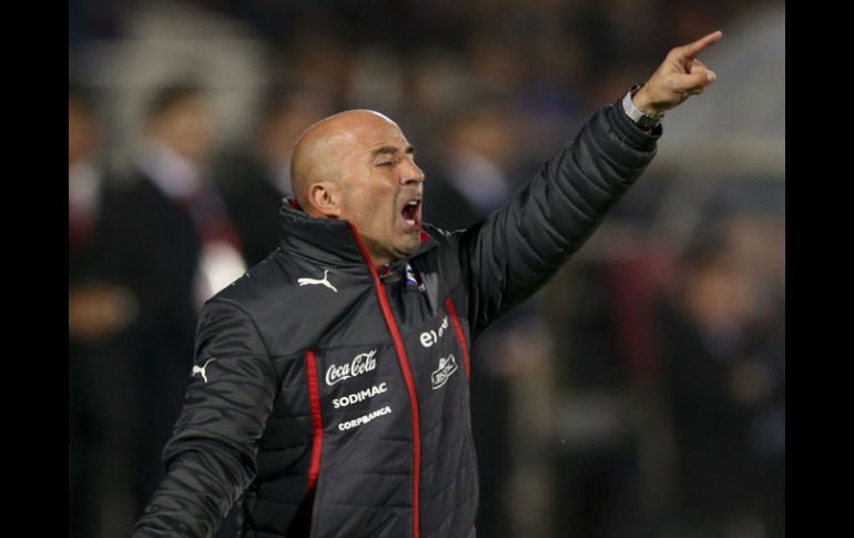 Sampaoli, de 56 años, dirigió a Chile quien cayó en los octavos de final en Brasil 2014 y se coronó en la Copa América 2015. EFE / ARCHIVO