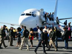 Los pasajeros vía aérea provenientes de Estados Unidos registraron un aumento de 14.7  por ciento, sumando 3.4 millones. NTX / ARCHIVO