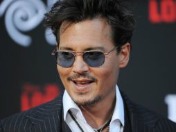 Johnny Depp confiesa que inció en la actuación por accidente, porque tenía que pagar la renta. AFP / ARCHIVO