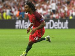 Renato Sanches anotó el gol que le dio el empate a los portugueses. AFP /  F. Leong