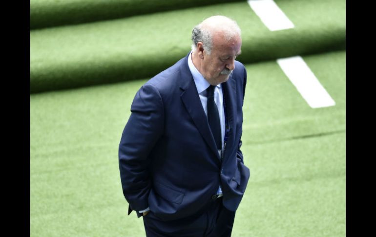 Del Bosque llevaba en el puesto ocho años, desde la victoria de la selección en la Eurocopa 2008. AFP / ARCHIVO