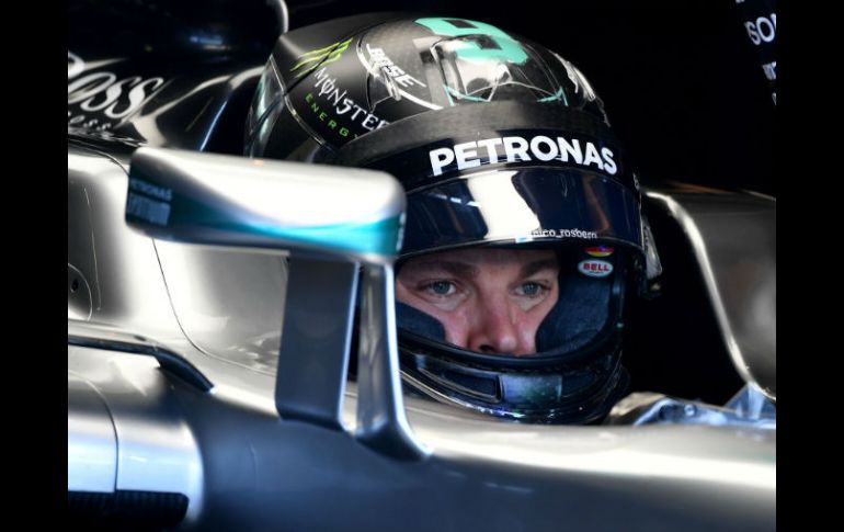 Nico Rosberg, al igual que los otros pilotos, marcaron récords a lo largo del trazado, debido al agarre que tiene la nueva pista. AFP / A. Isakovic