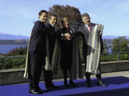 La XI Cumbre Presidencial de la Alianza del Pacífico concluye con la suscripción de la Declaración de Puerto Varas. NTX / A. Sepúlveda