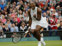 Serena William se enfrentará contra la alemana Annika Beck en la tercera ronda de Wimbledon 2016. AFP / A. Dennis