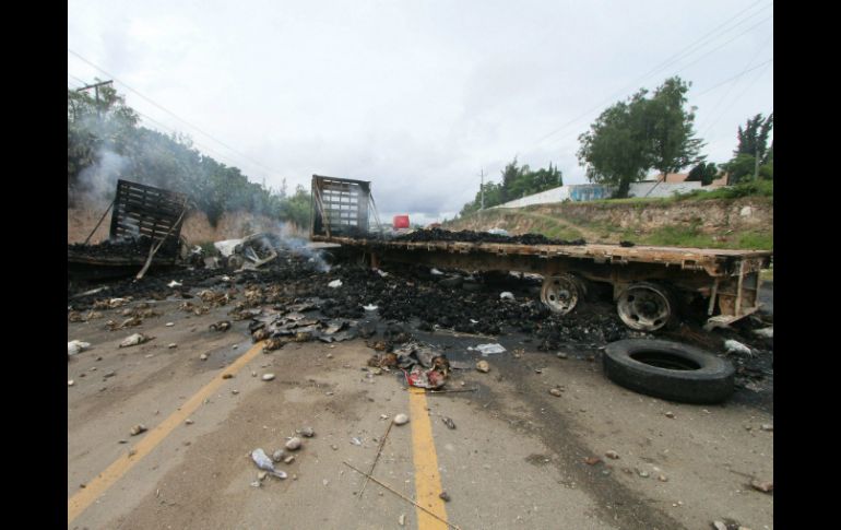 Los enfrentamientos en Nochixtlán dejaron ocho muertos. AFP / ARCHIVO