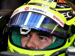 Problemas con los vehículos han sido registrados en los entreamientos de este día; 'Checo' fue uno de los afectados. AFP / A. Isakovic